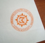 Фото - Печати с защитой - Оттиск печати с оранжевой краской